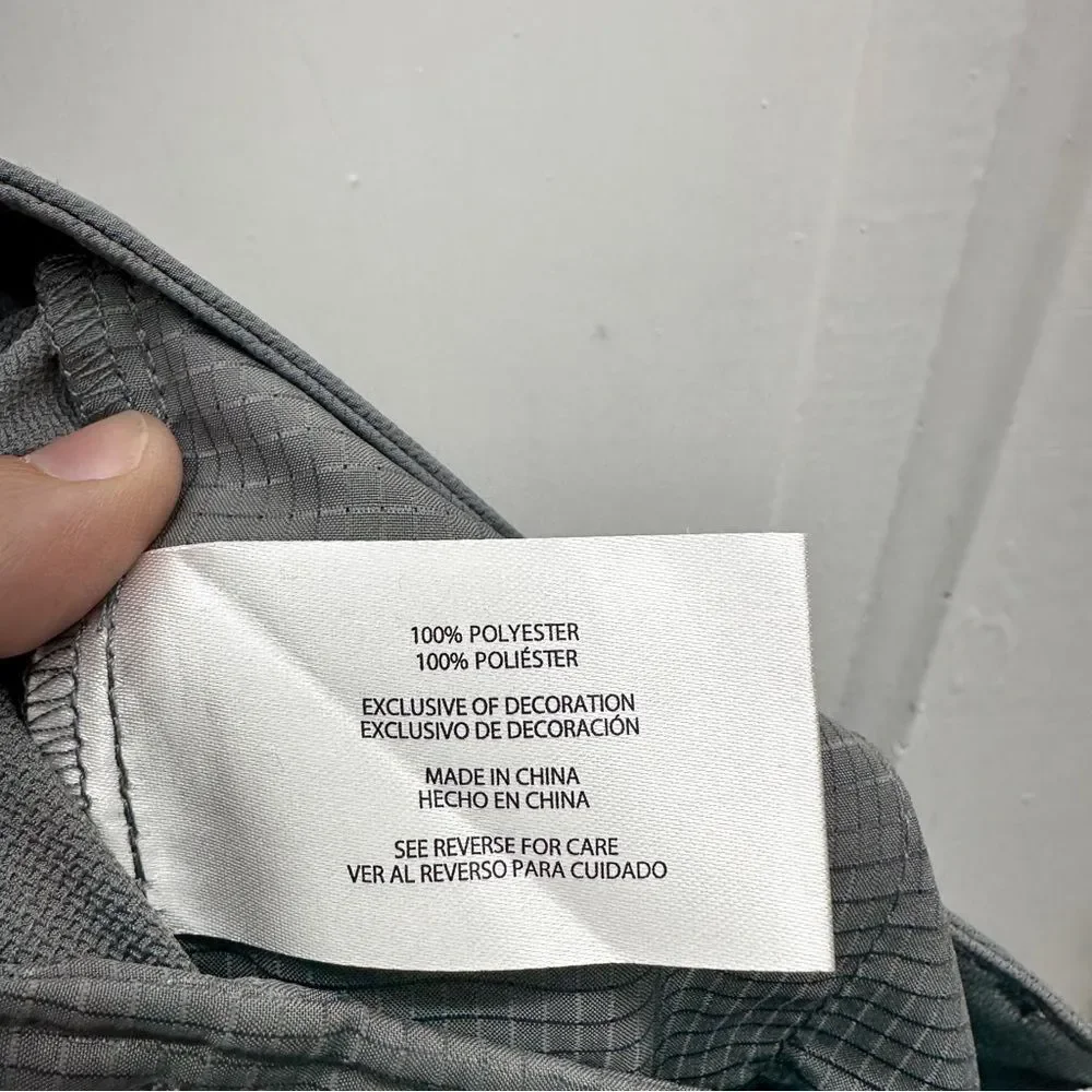NWT Banana Republic flat front grey dress pants men's 40 x 34. lightweight comfy